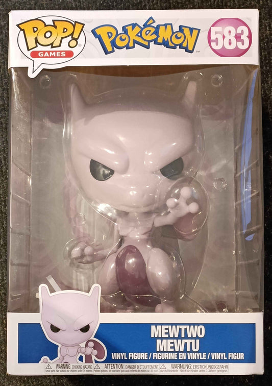 583 Mewtwo - 10 Inch - Pokemon - Funko POP - Box Damaged