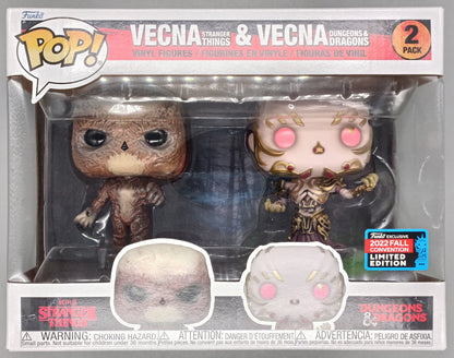 [2 Pack] Vecna & Vecna - Stranger Things - 2022 Con Funko POP Funko