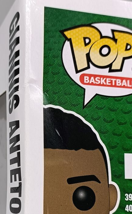 45 Giannis Antetokounmpo (Away) NBA Milwaukee Bucks Box Damaged Funko POP