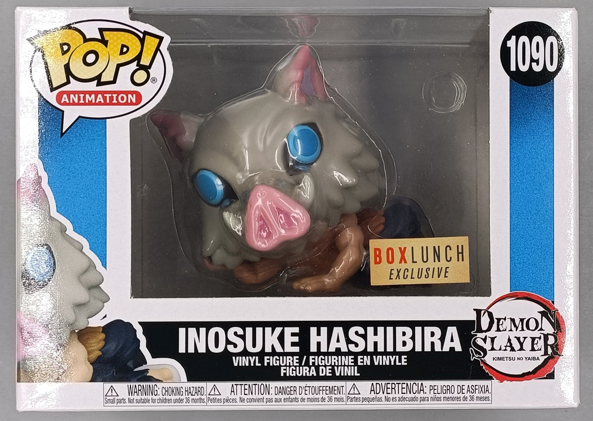 1090 Inosuke Hashibira (Lounging) Demon Slayer - Funko POP - Box Damaged Funko
