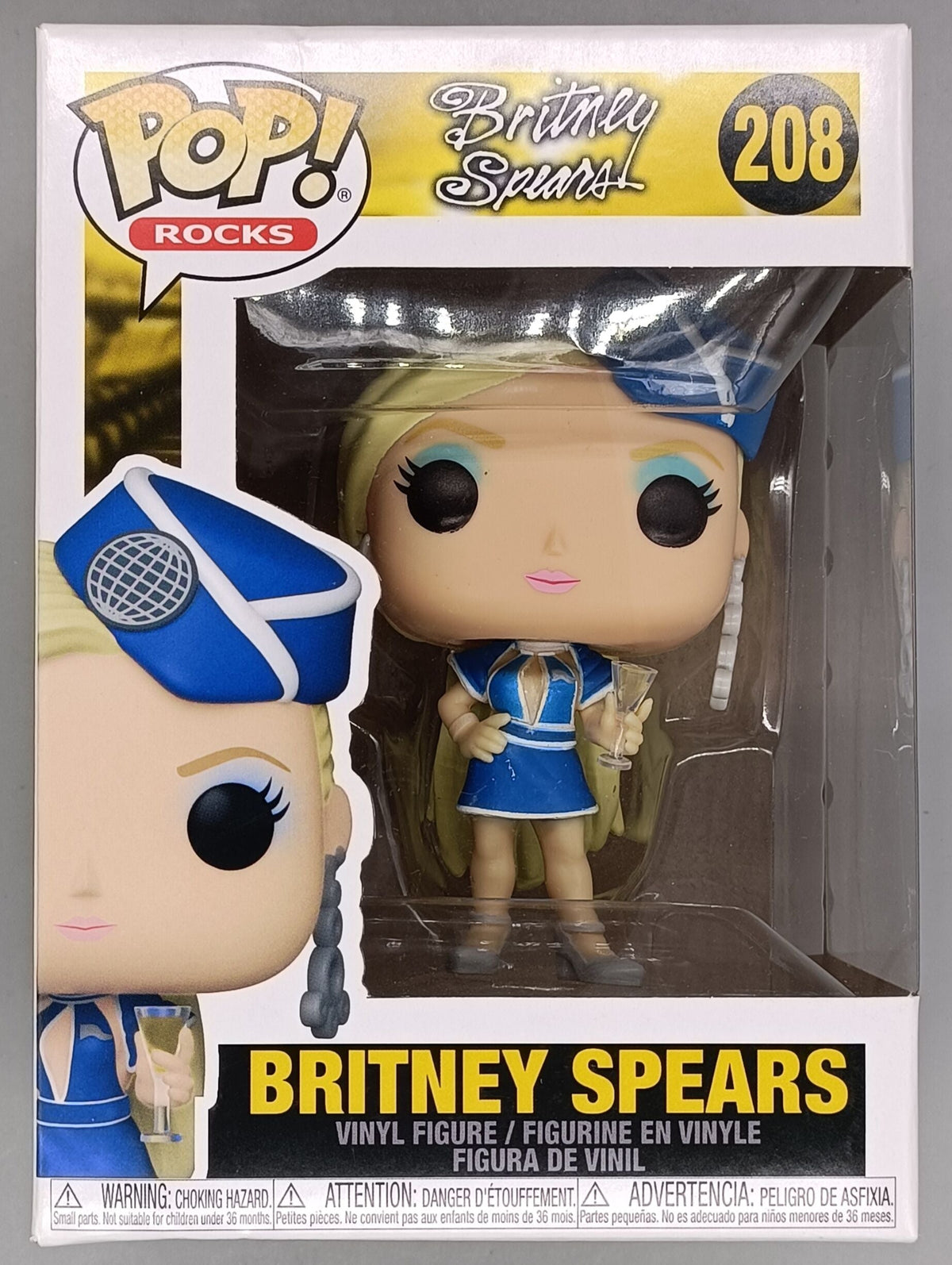 208 Britney Spears (Toxic) - Funko POP - Box Damaged Funko