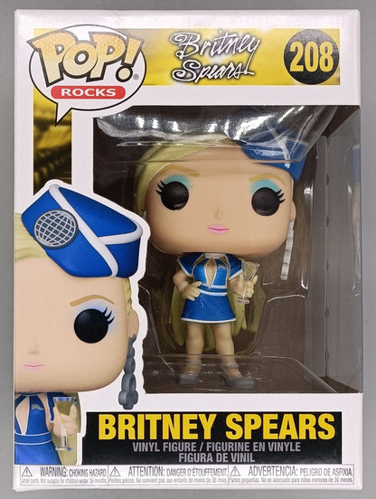 208 Britney Spears (Toxic) - Funko POP - Box Damaged Funko