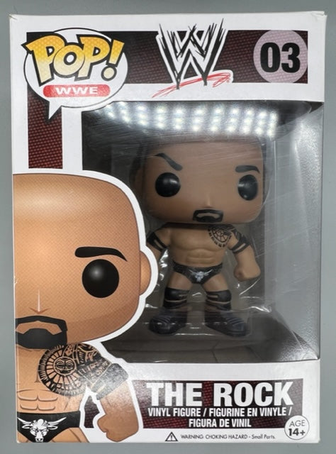 03 The Rock - WWE - Funko POP - Box Damaged Funko