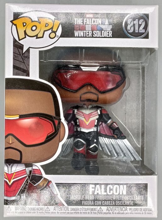 812 Falcon (Flying) - Marvel The Falcon & Winter Soldier Box Damaged Funko POP Funko