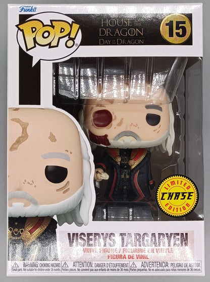15 Viserys Targaryen - Chase - House of the Dragon Funko POP - Brand New Funko