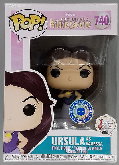 740 Ursula (as Vanessa) - Disney The Little Mermaid Box Damaged Funko POP Funko