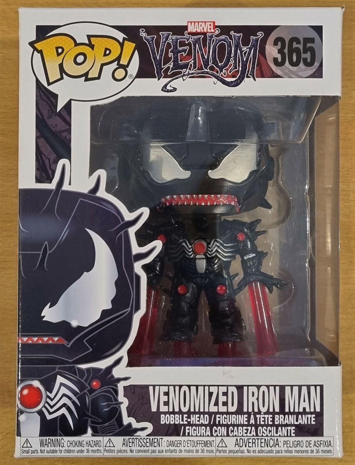 365 Venomized Iron Man - Marvel - Venom Funko POP