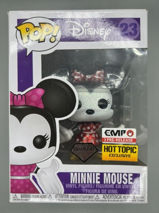 23 Minnie Mouse - Diamond - Disney - Box Damaged Funko POP