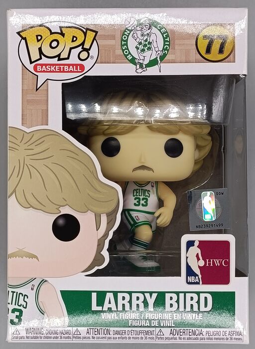 77 Larry Bird - NBA Legends - (Celtics home) - Box Damaged Funko POP