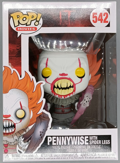 542 Pennywise (with Spider Legs) - Horror - IT - Brand New Funko POP in Protector