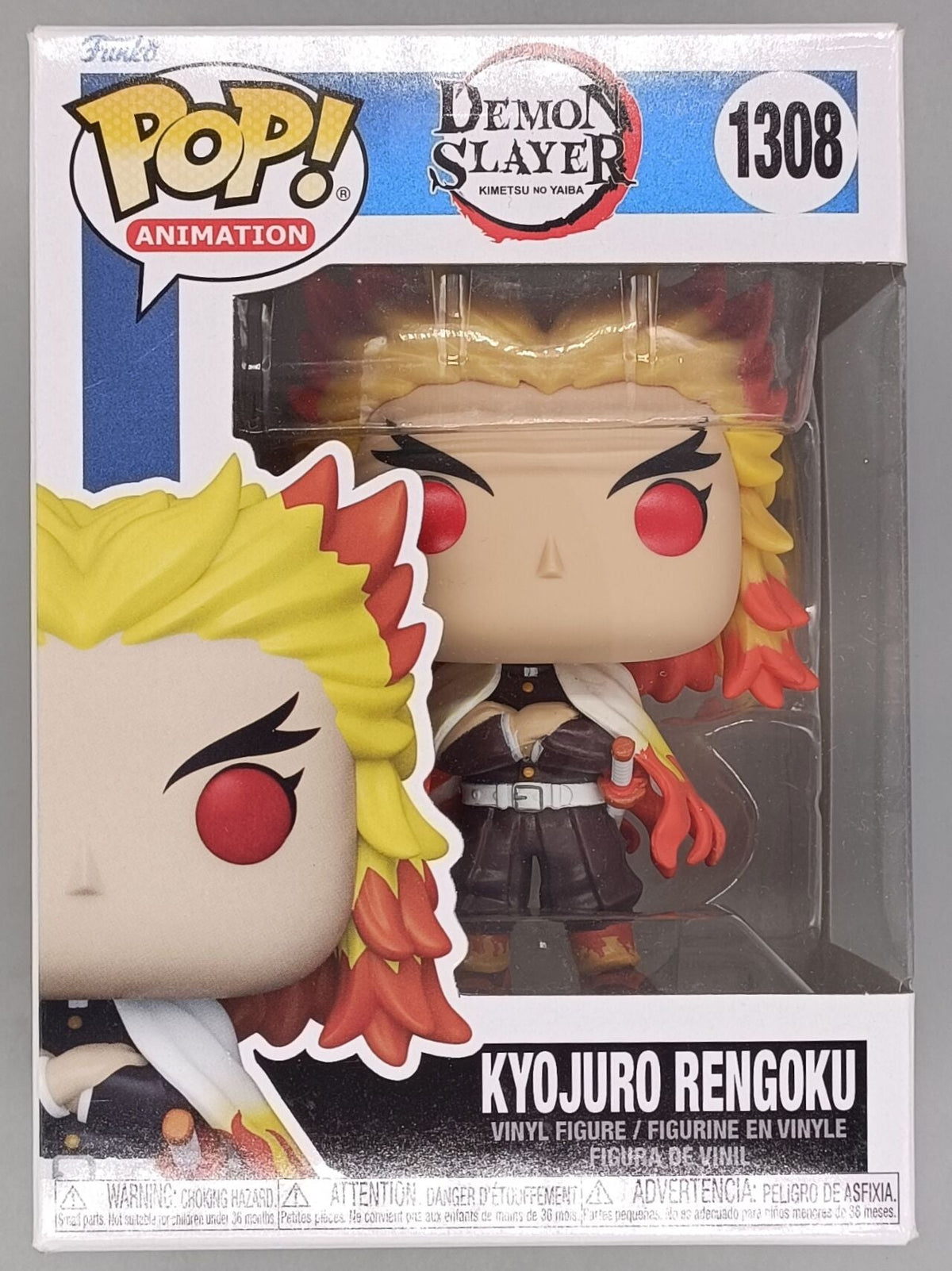 1308 Kyojuro Rengoku - Demon Slayer - Funko POP - Box Damaged Funko