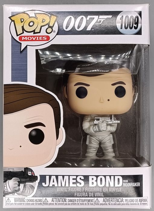 1009 James Bond (from Moonraker) Roger Moore - Box Damaged Funko POP