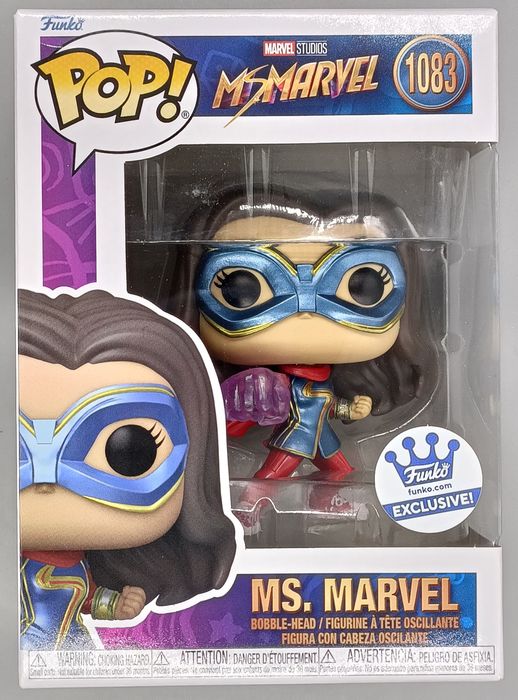 1083 Ms. Marvel (w/ Big Fist) - Marvel Ms. Marvel Funko POP Funko