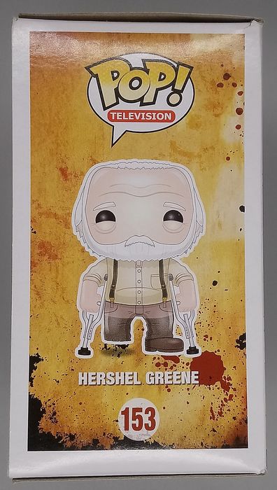 153 Hershel Greene - The Walking Dead - Funko POP - Box Damaged