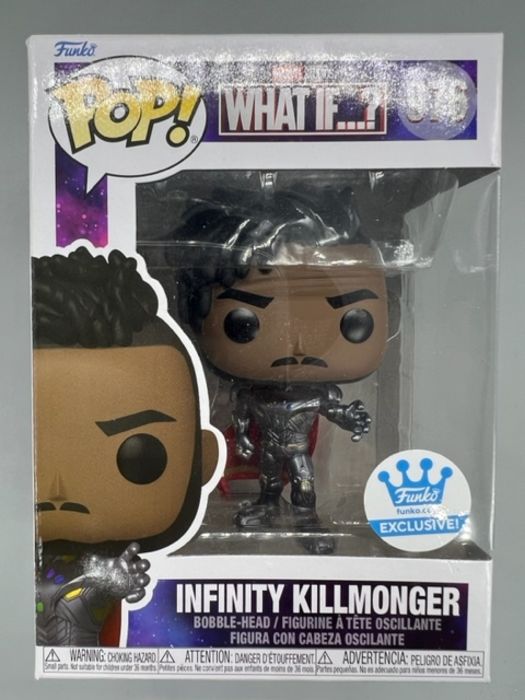 976 Infinity Killmonger (Reaching) Marvel What if... Box Damaged Funko POP