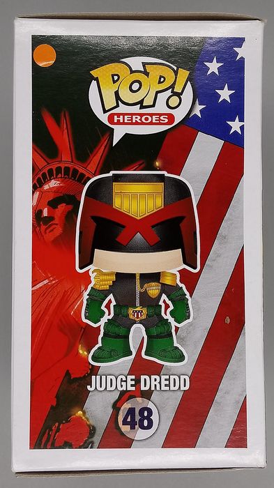 48 Judge Dredd - Judge Dredd - Funko POP - Box Damaged