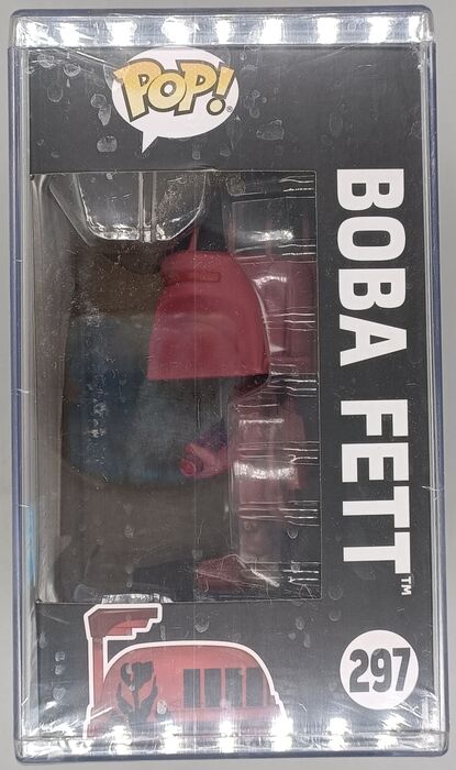 297 Boba Fett (Burgundy) - Star Wars - Boba Fett UK Exclusive (Standard Size Bobble-Head) Funko POP