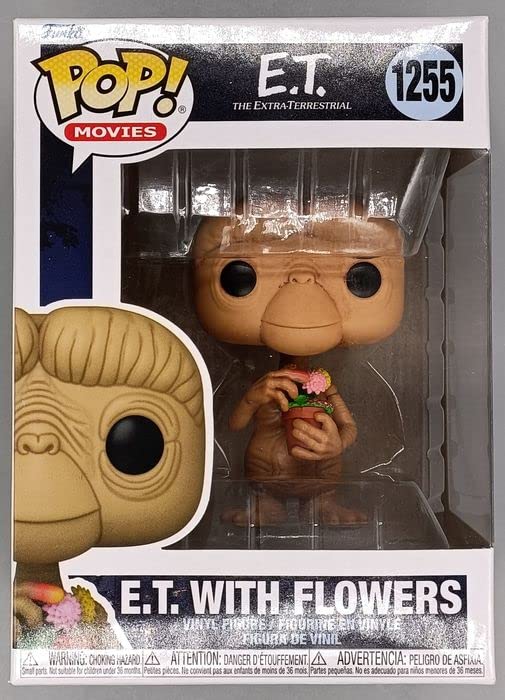 1255 E.T. with Flowers - E.T. The Extra-Terrestrial Funko POP