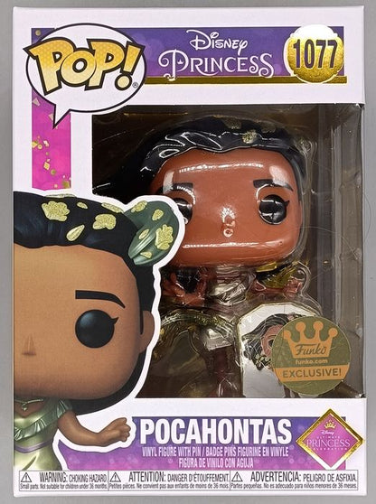 1077 Pocahontas (Ultimate w/ Leaves) - Metallic - Disney Funko POP Funko