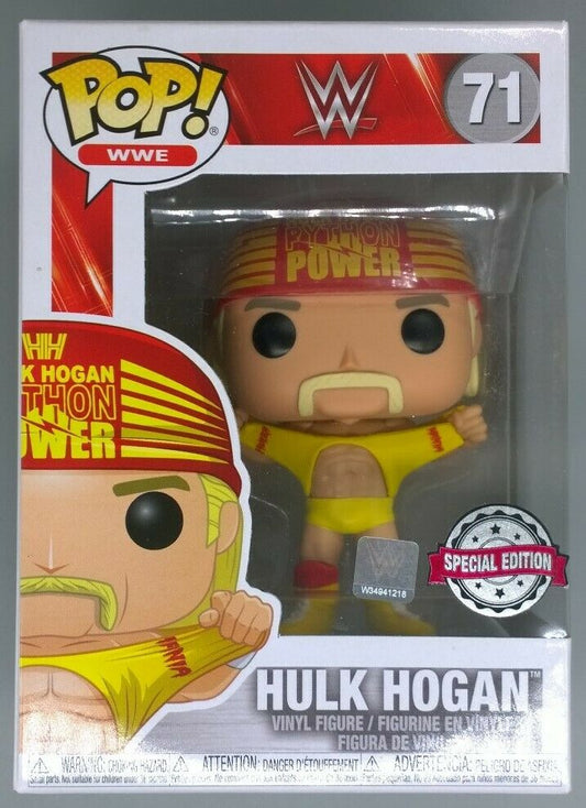71 Hulk Hogan (Hulkamania) - WWE Funko POP Funko