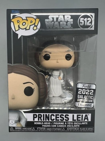 512 Princess Leia - Star Wars - 2022 Con Funko POP Funko