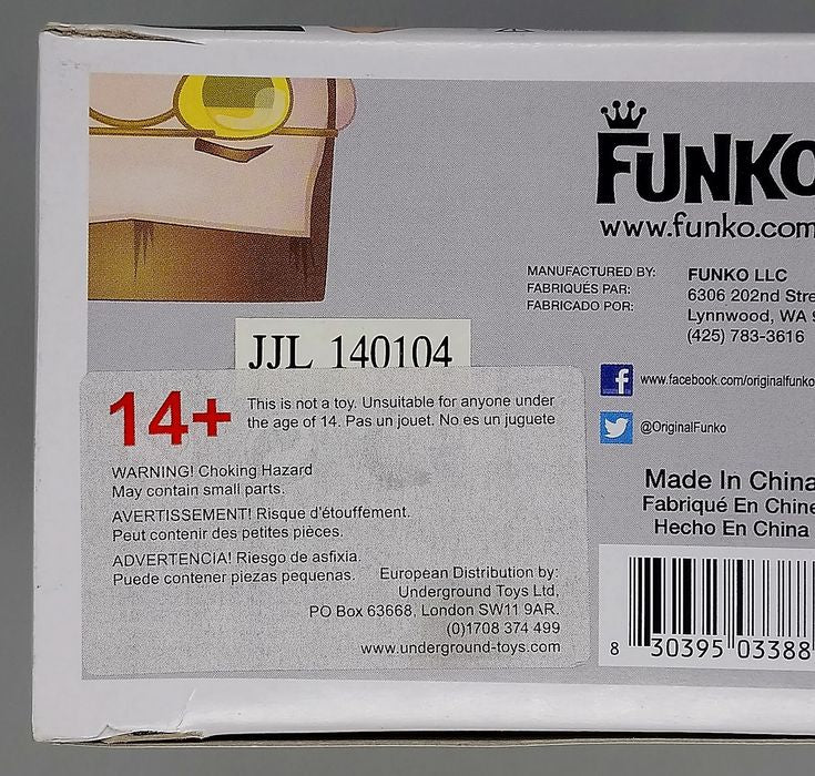 82 Walter - The Big Lebowski - Box Damaged Funko POP