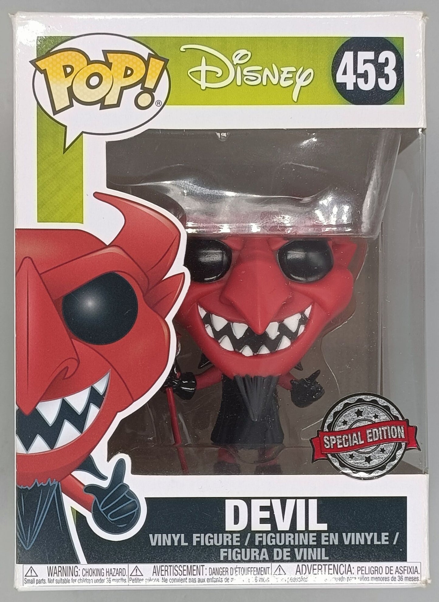 453 Devil - Disney The Nightmare Before Christmas Funko POP - Box Damaged