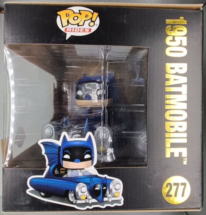277 1950 Batmobile (Blue) - Metallic - Rides DC Batman 80th Funko POP