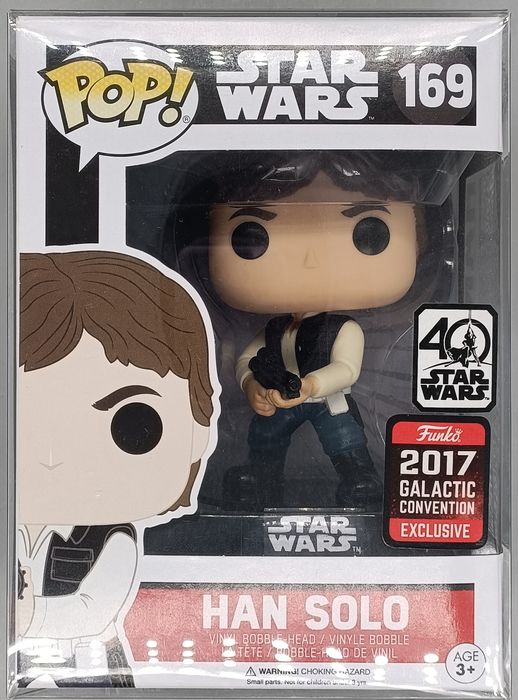 169 Han Solo (Action Pose) - Star Wars - 2017 Con Funko POP