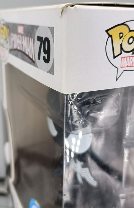 79 Black Suit Spider-Man - Marvel - Box Damaged Funko POP