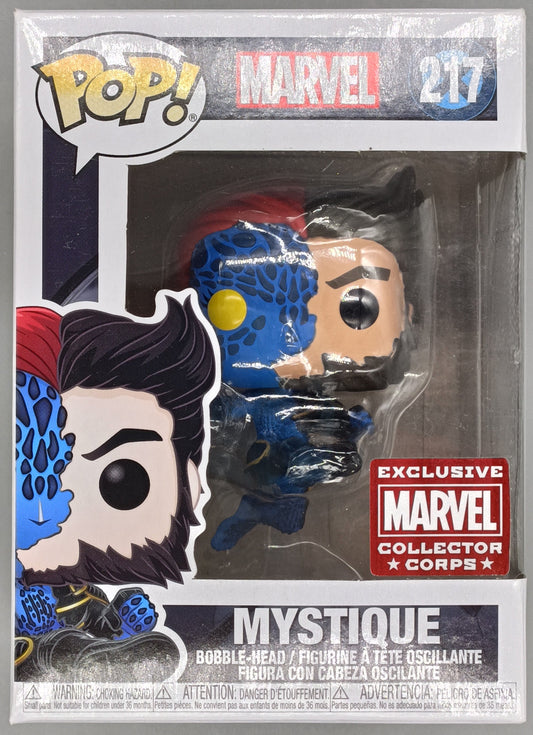 217 Mystique (Mid-Transformation) - Marvel X-Men MCC Box Damaged Funko POP Funko