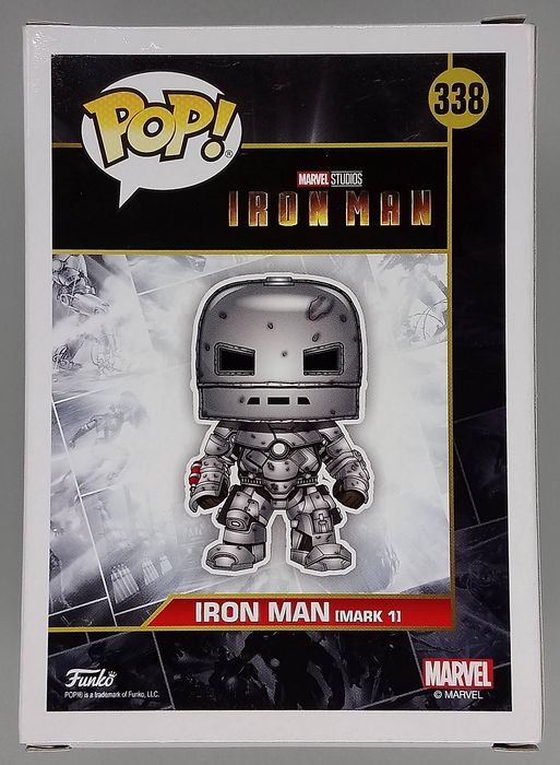 338 Iron Man (Mark I) - Marvel Studios 10 Years - 2018 Con Funko POP