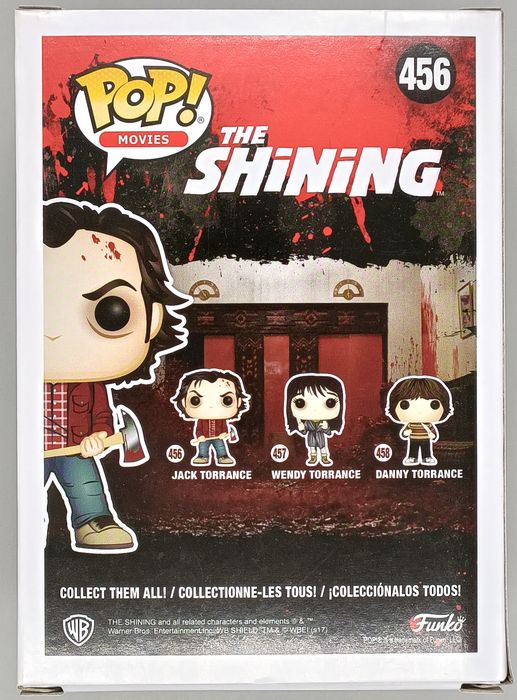456 Jack Torrance (Frozen)  Chase Edition  The Shining Funko POP - Box Damaged