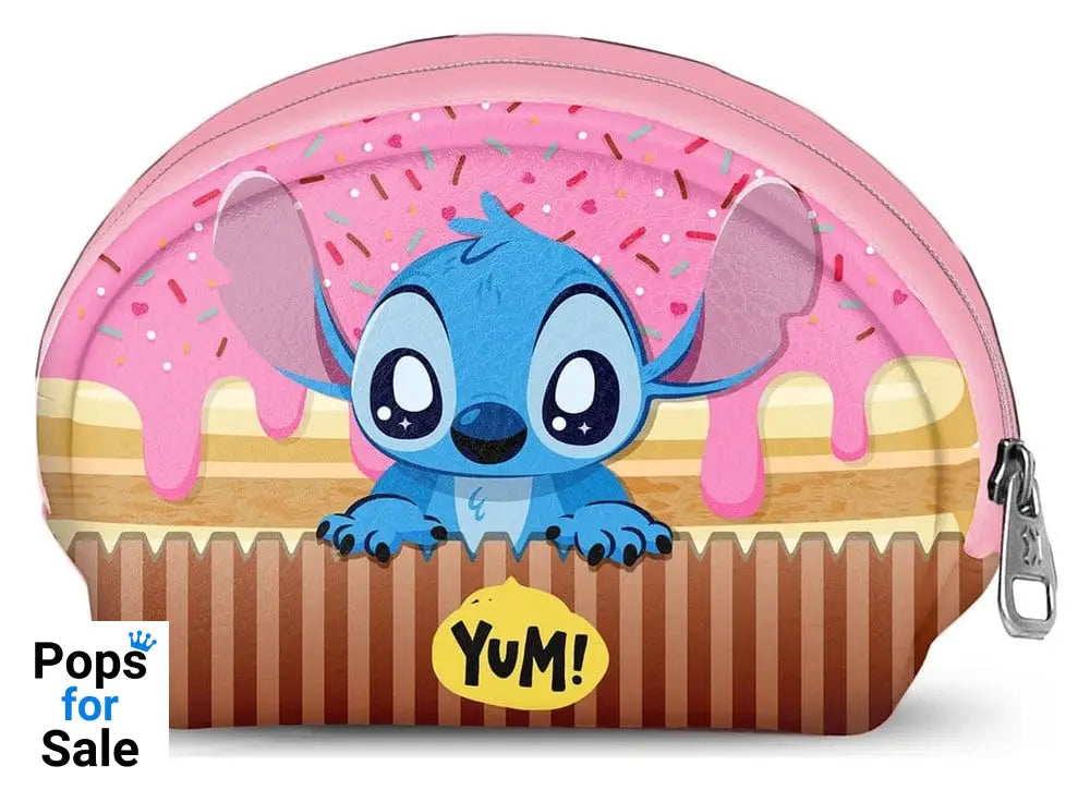 Lilo & Stitch Casual Oval Coin Purse Muffin Pink
