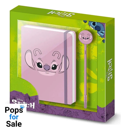 Lilo & Stitch Diary Gift Box Angel Face Pink