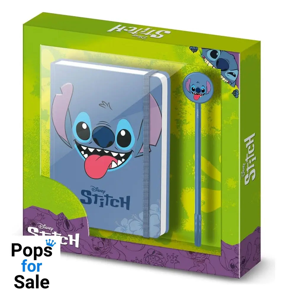 Lilo & Stitch Diary Gift Box Face Blue