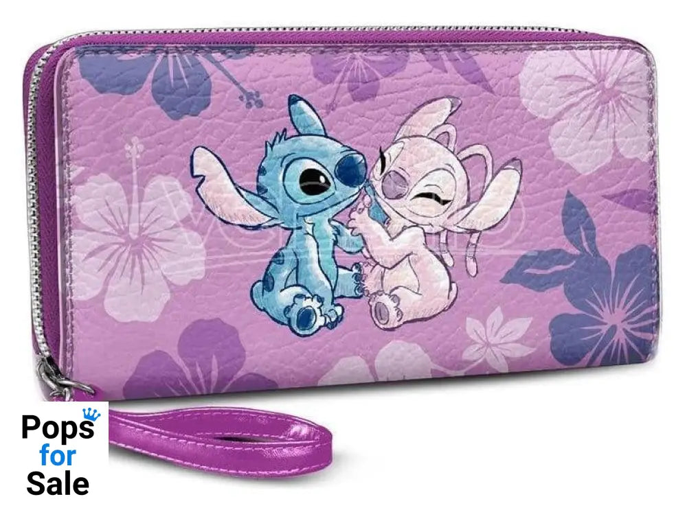 Lilo & Stitch Essential Coin Purse Stitch & Angel Lilac