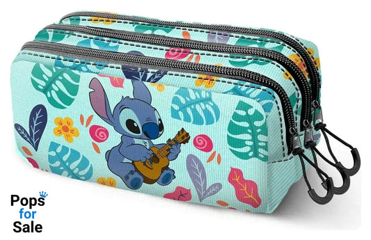 Lilo & Stitch Fan Trick Pencil case 2.2 Guitar Green