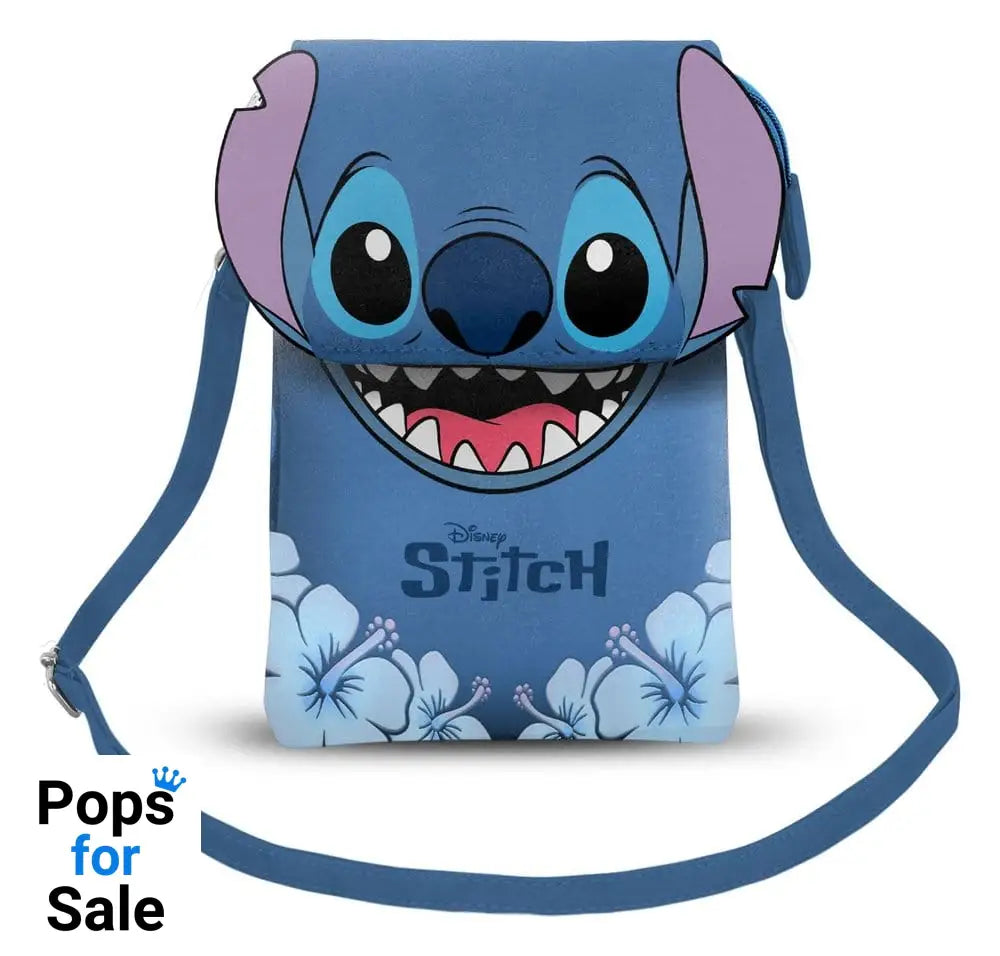 Lilo & Stitch Phone Bag Tongue Blue