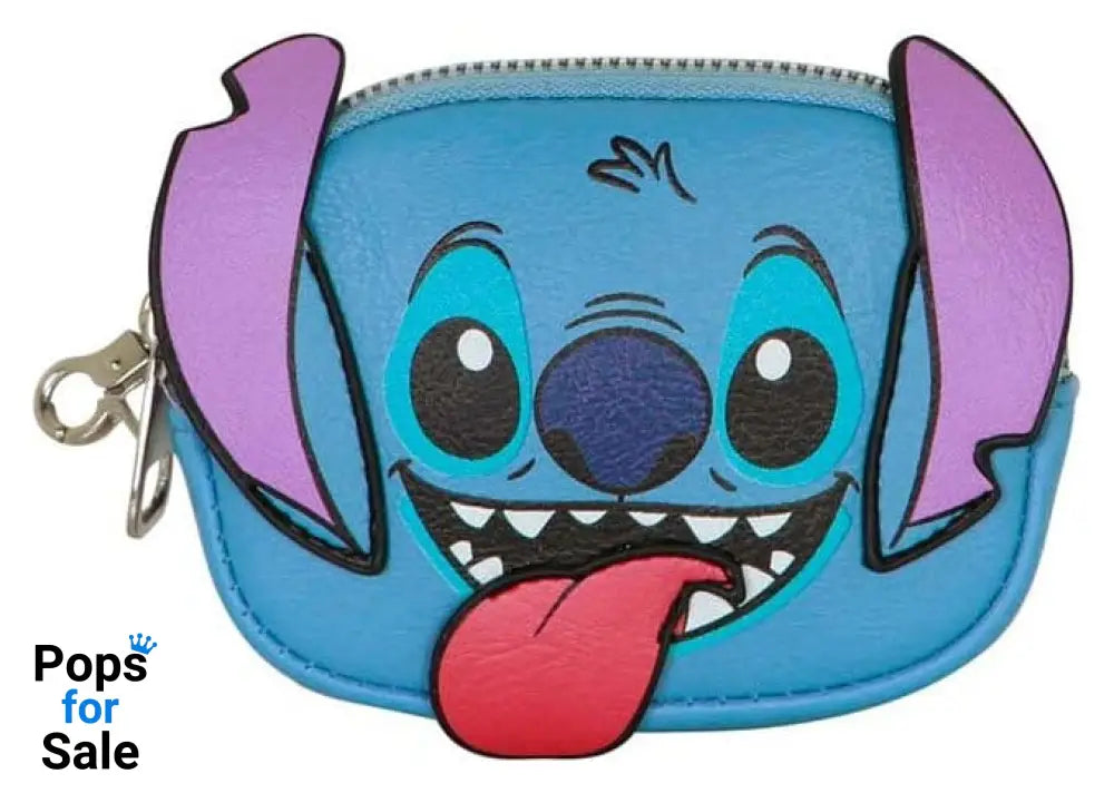 Lilo & Stitch Pill Coin Purse Tongue Blue