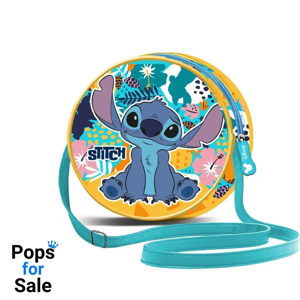 Lilo & Stitch Round Crossbody Bag Colors Turquoise