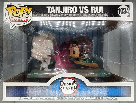 1034 Tanjiro vs. Rui - Anime Moment - Demon Slayer Funko POP