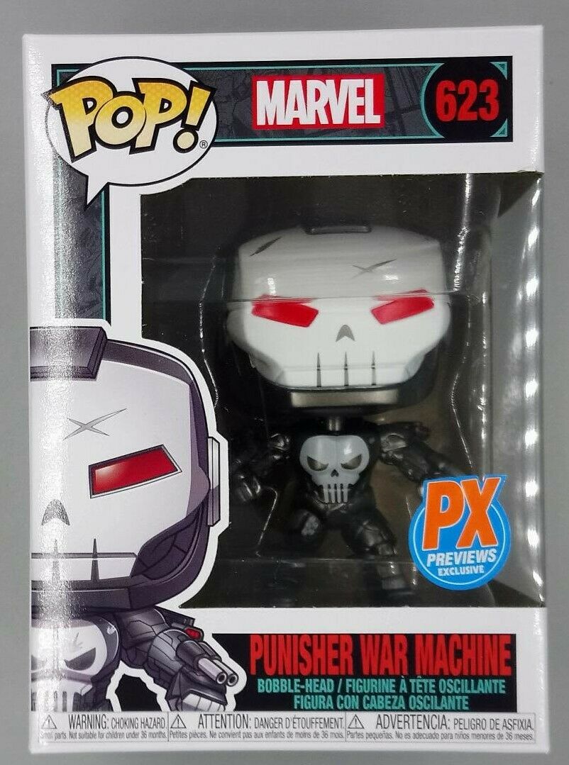 623 Punisher War Machine - Metallic - Exclusive Funko POP Funko