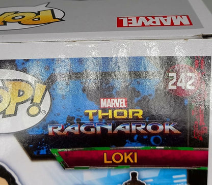 242 Loki - Marvel Thor Ragnarok Box Damaged Funko POP