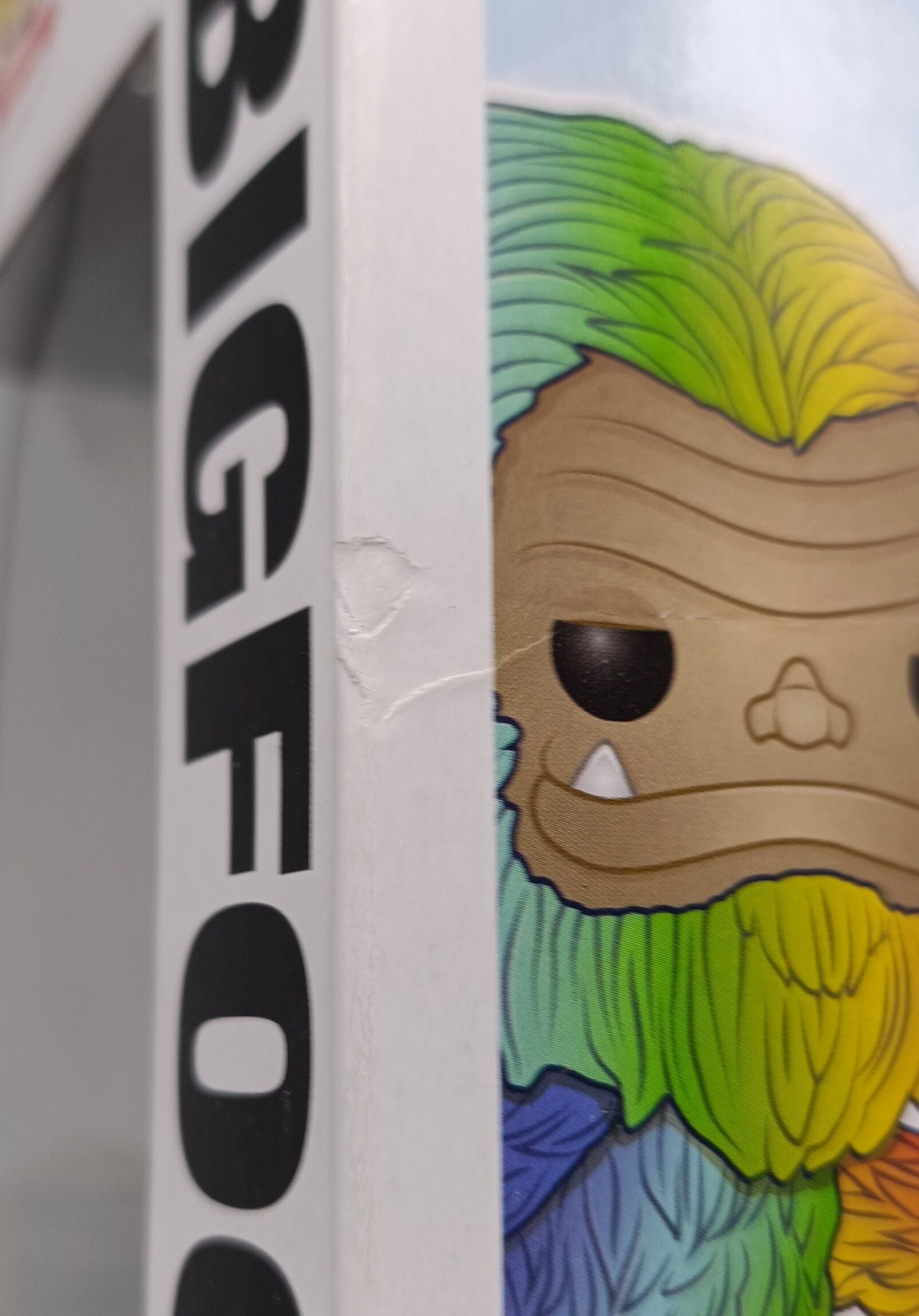 14 Bigfoot (Rainbow) - Myths - Funko POP - Box Damaged