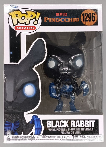 1296 Black Rabbit - Pinocchio (Netflix) - Funko POP - Box Damaged