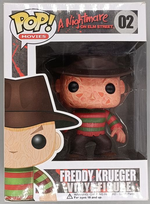 02 Freddy Krueger - Nightmare On Elm Street - Funko POP - Box Damaged Funko