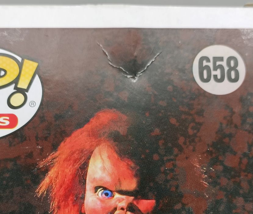 658 Chucky on Cart - Horror - Child's Play 2 - Box Damaged Funko POP