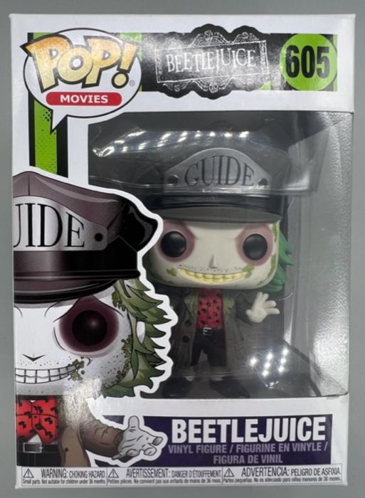 605 Beetlejuice (Guide Hat) - Beetlejuice - Horror - Box Damaged Funko POP Funko