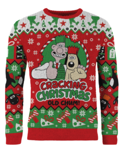Wallace & Gromit: 2025 Christmas Jumper (Size: L)